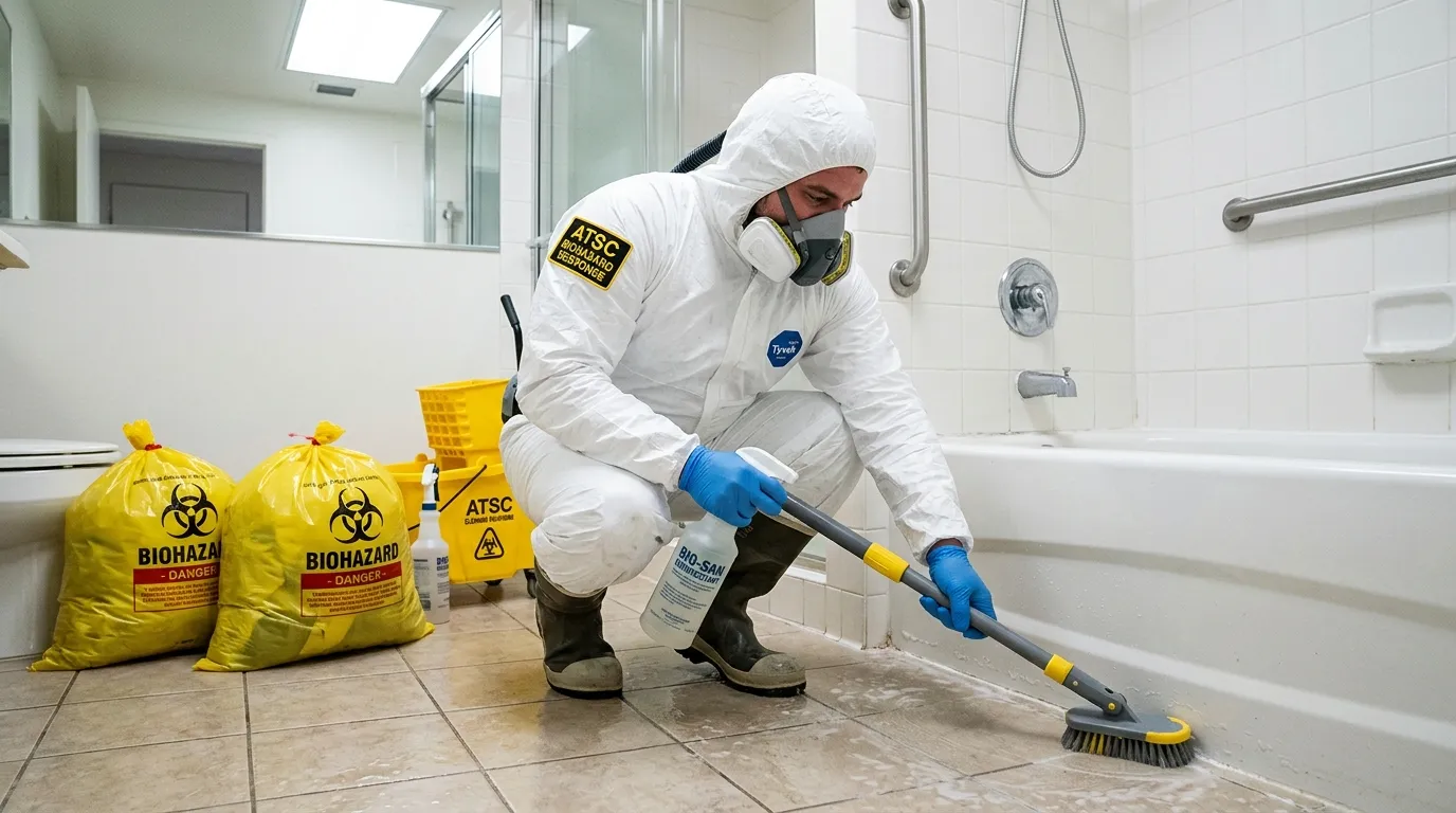 Decontamination equipment deployed for Blood Cleanup in New Providence